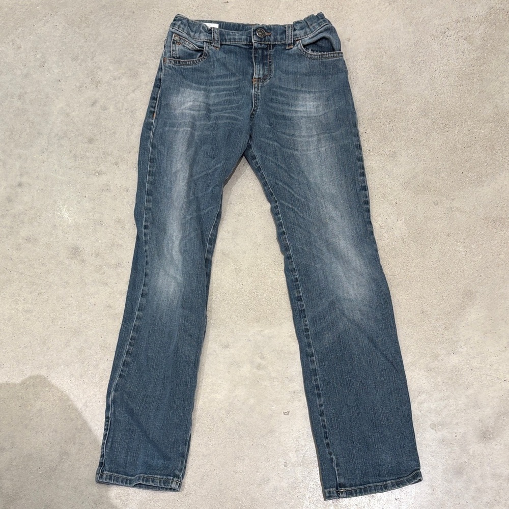 Gucci Authentic Blue Denim Jeans Big Boy 8 Adjustable Waist EUC